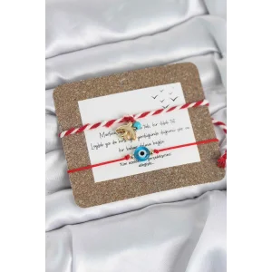 Marteniçka Bileklik 2li Nazar ve Kırlangıç Model