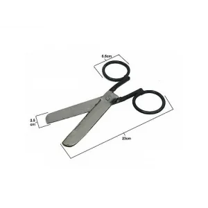 Özel El Yapımı Dövme Lokum Makası 23 Cm