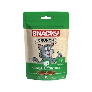 Snacky Crunch Hairball Control Tavuklu Tüy Yumağı Kontrolü Kedi Ödülü 1 Adet 60 Gr