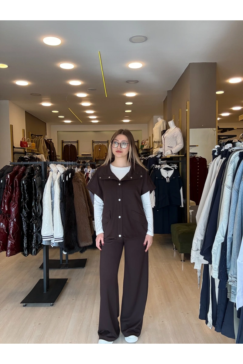 Banna 3lü Spor Yelekli Takım