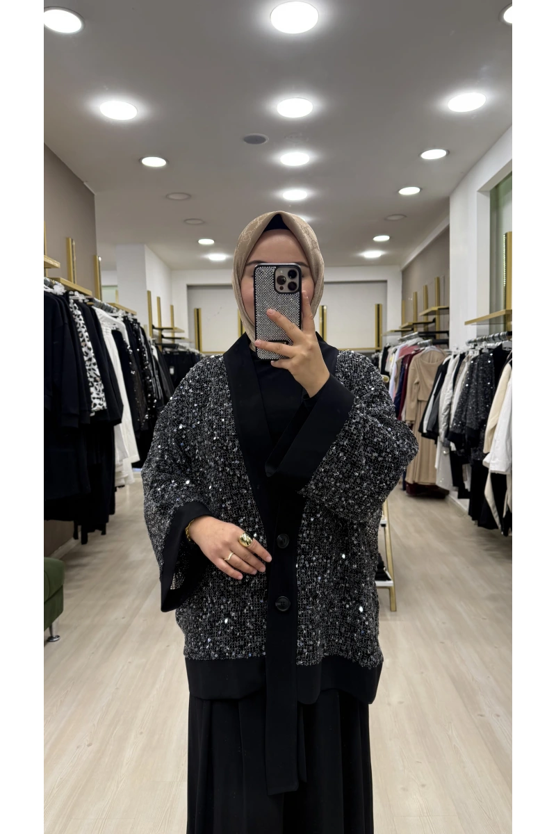 Qaswe Payet İşlemeli Candy 3lü Takım