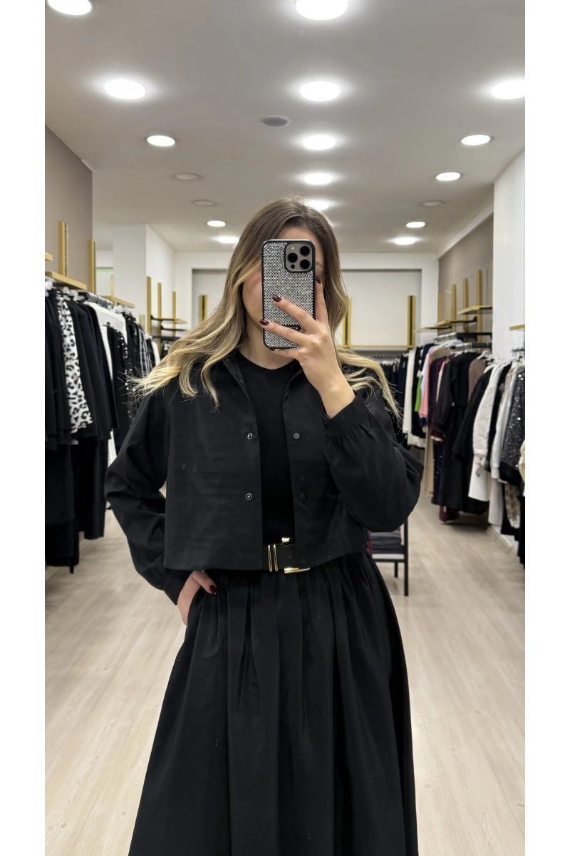 Arew Paraşütlü Gömlekli Elbise