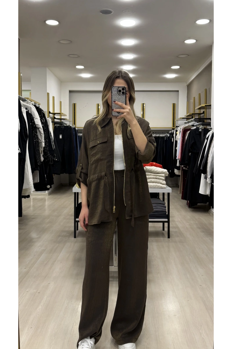 Treo Bel Büzgülü Premium İkili Takım