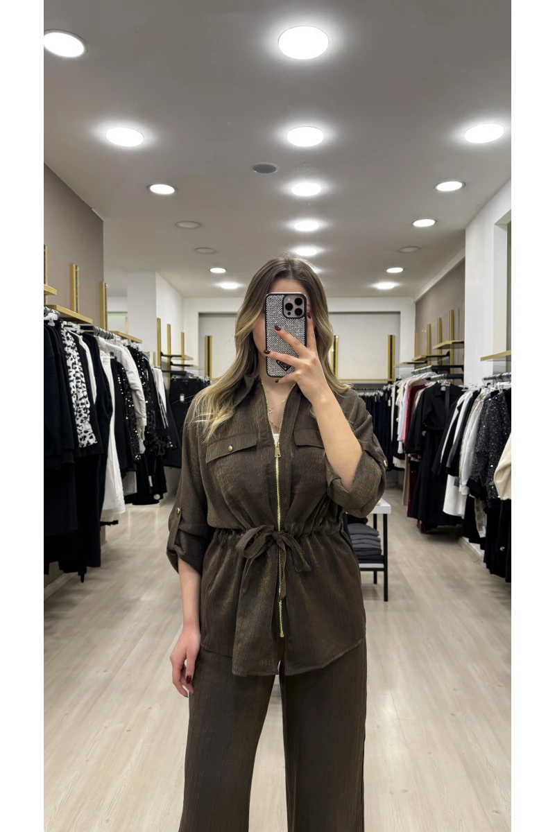 Treo Bel Büzgülü Premium İkili Takım