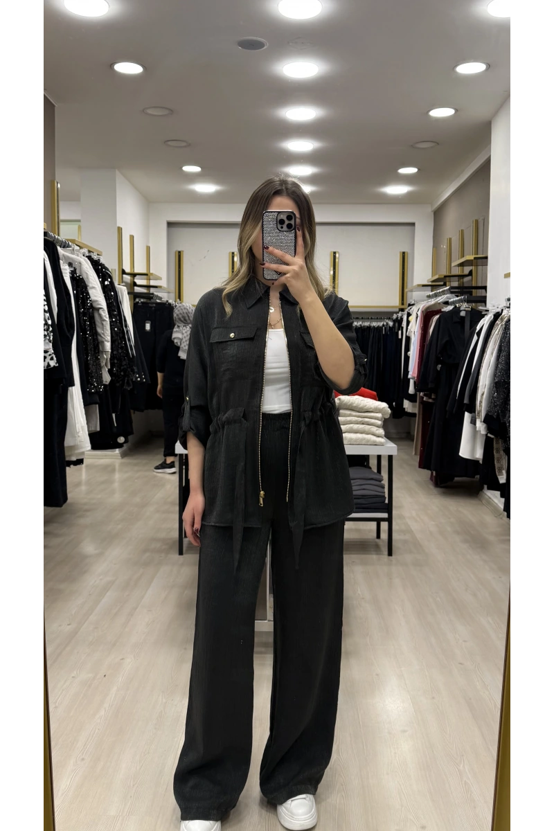 Treo Bel Büzgülü Premium İkili Takım