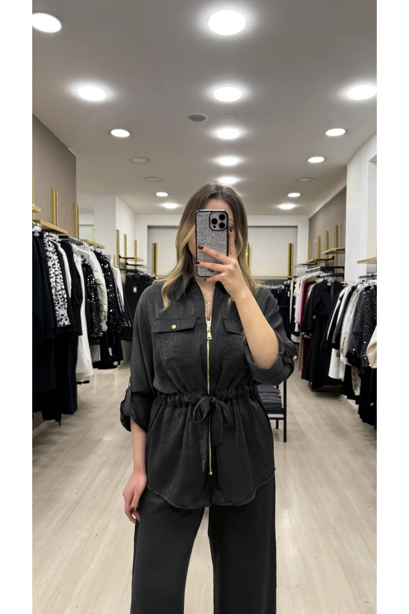 Treo Bel Büzgülü Premium İkili Takım