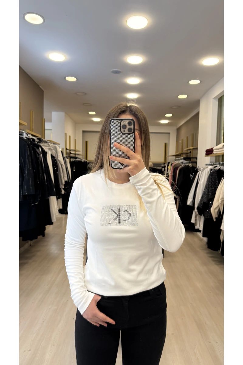 Ck Serpme Taşlı Bady