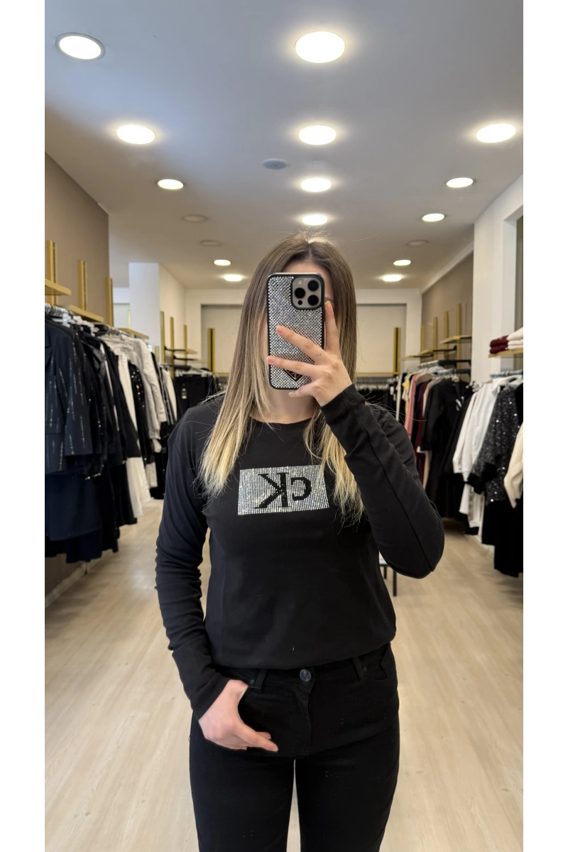 Ck Serpme Taşlı Bady