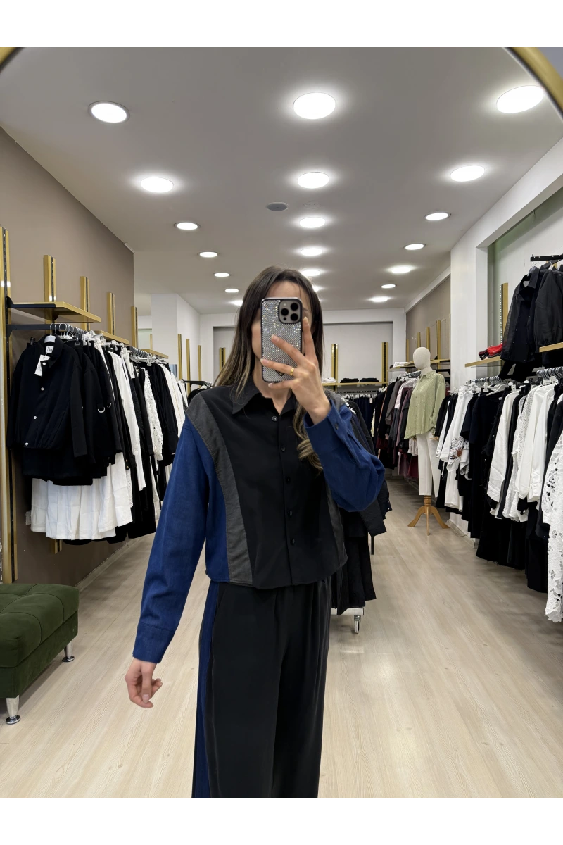 İpkyl Denim Detaylı İkili Takım