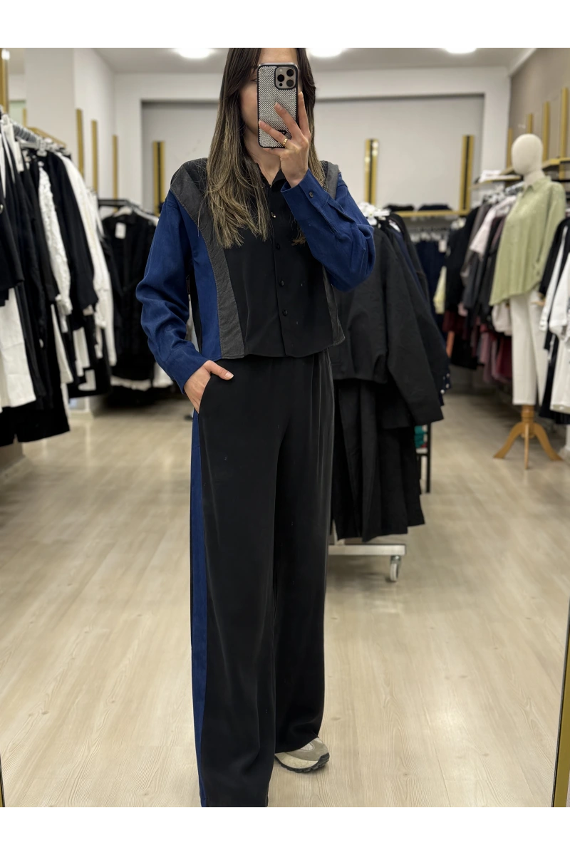 İpkyl Denim Detaylı İkili Takım