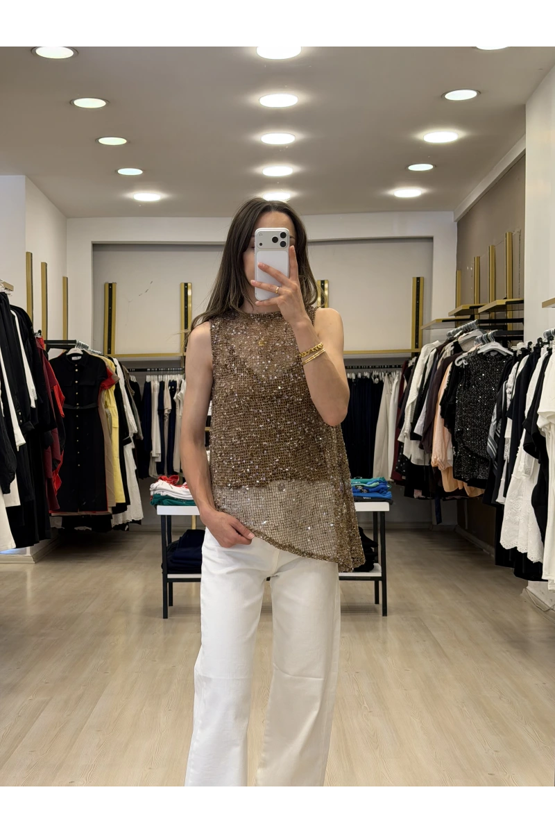 Çapraz Pullu 2Lİ Bluz