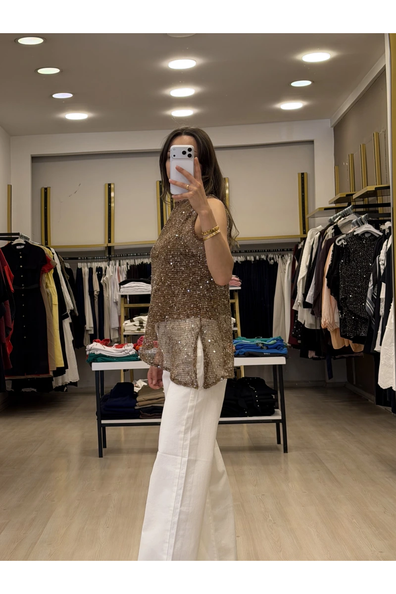 Çapraz Pullu 2Lİ Bluz
