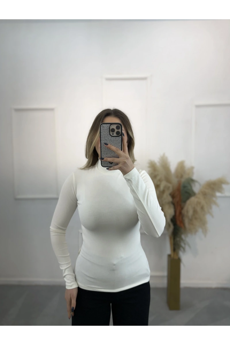 Eye Balıkçı Yaka Uzun Kol Bluz