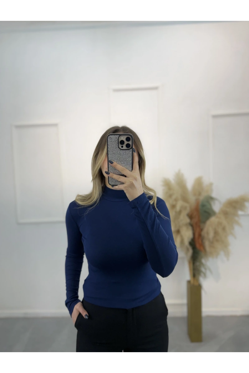 Eye Balıkçı Yaka Uzun Kol Bluz