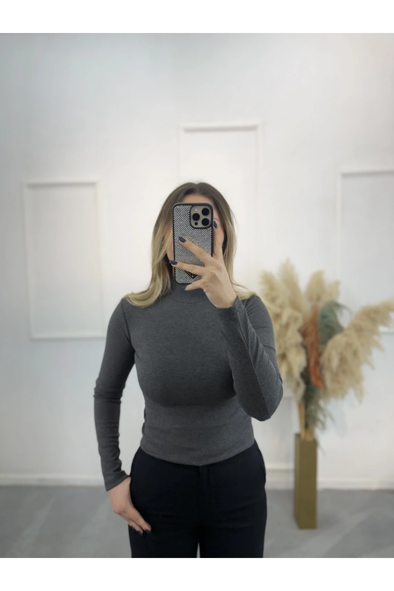 Eye Balıkçı Yaka Uzun Kol Bluz
