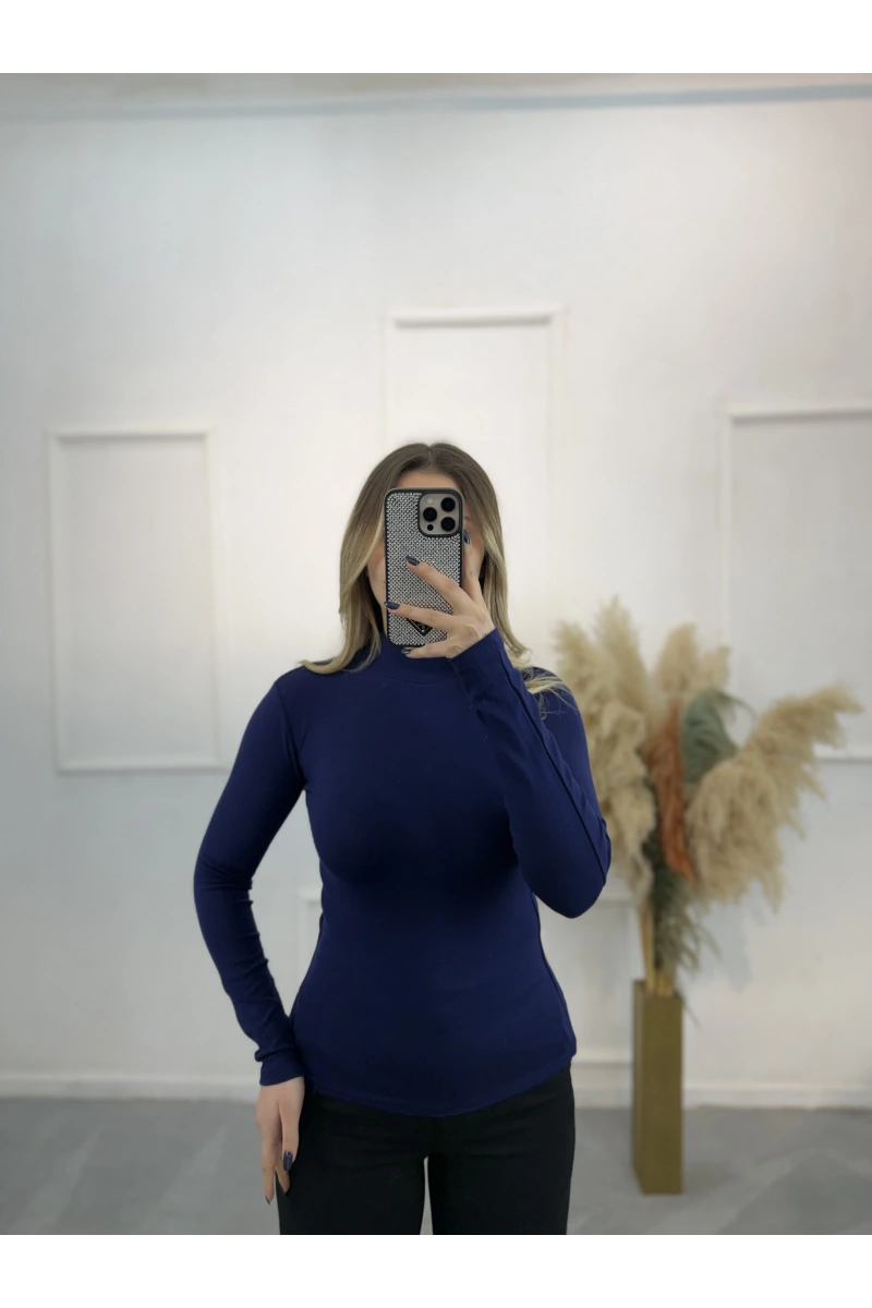 Eye Balıkçı Yaka Uzun Kol Bluz