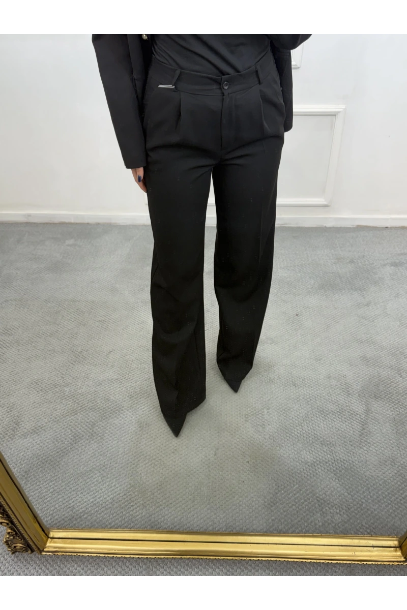 Join İnci Düğme Detaylı Blazer İkili Takım