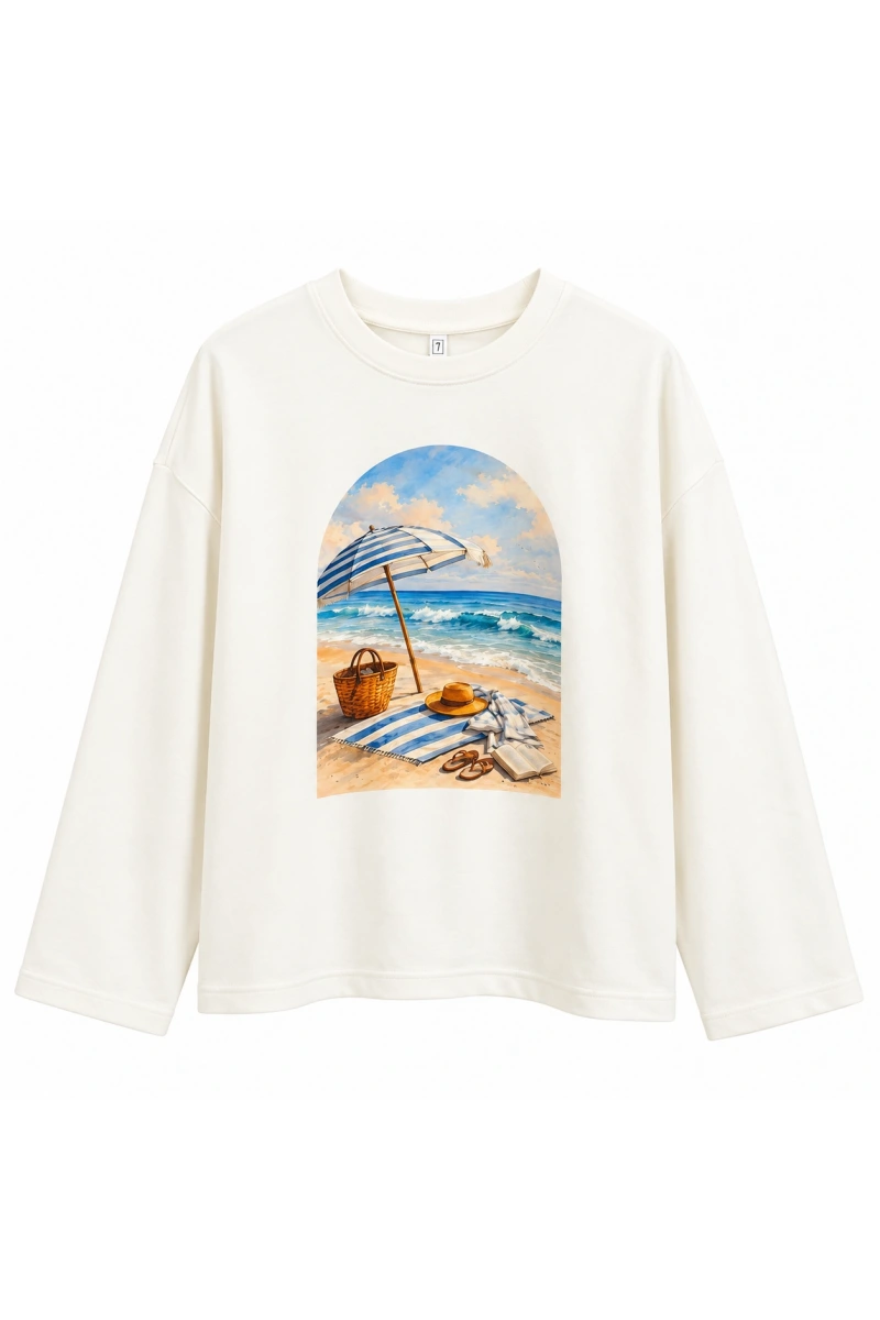 Kumsal Baskılı T-Shirt