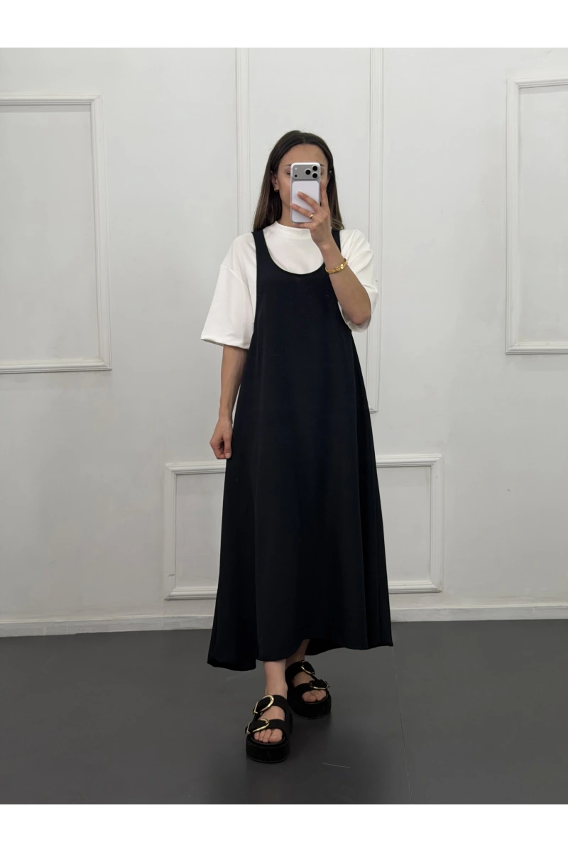 Linda Twst Model T-Shirt Elbise