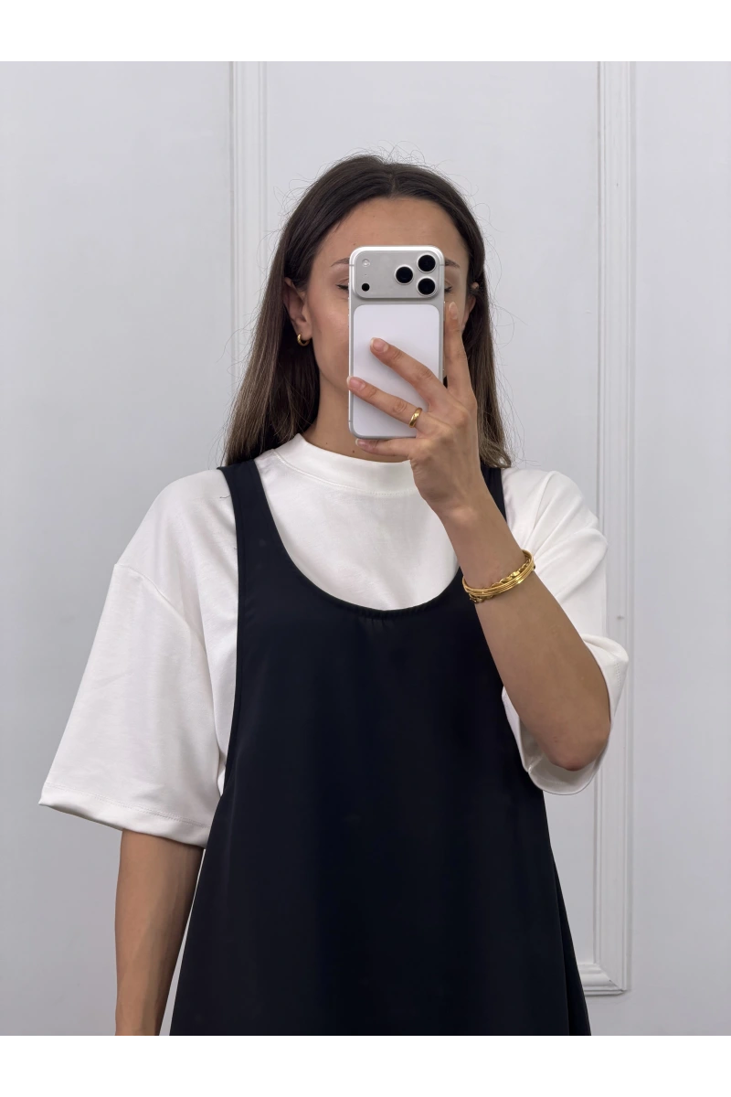 Linda Twst Model T-Shirt Elbise