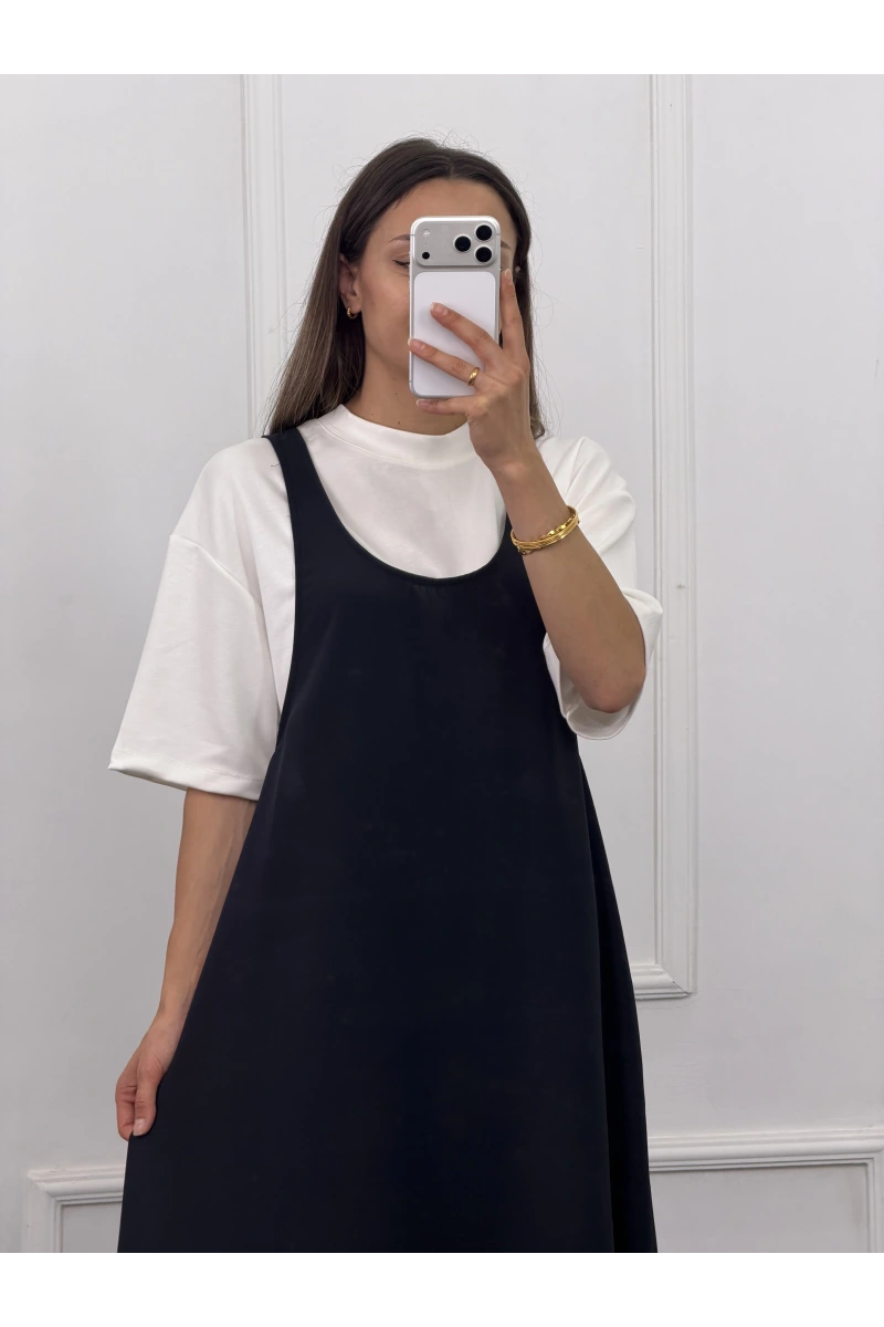 Linda Twst Model T-Shirt Elbise