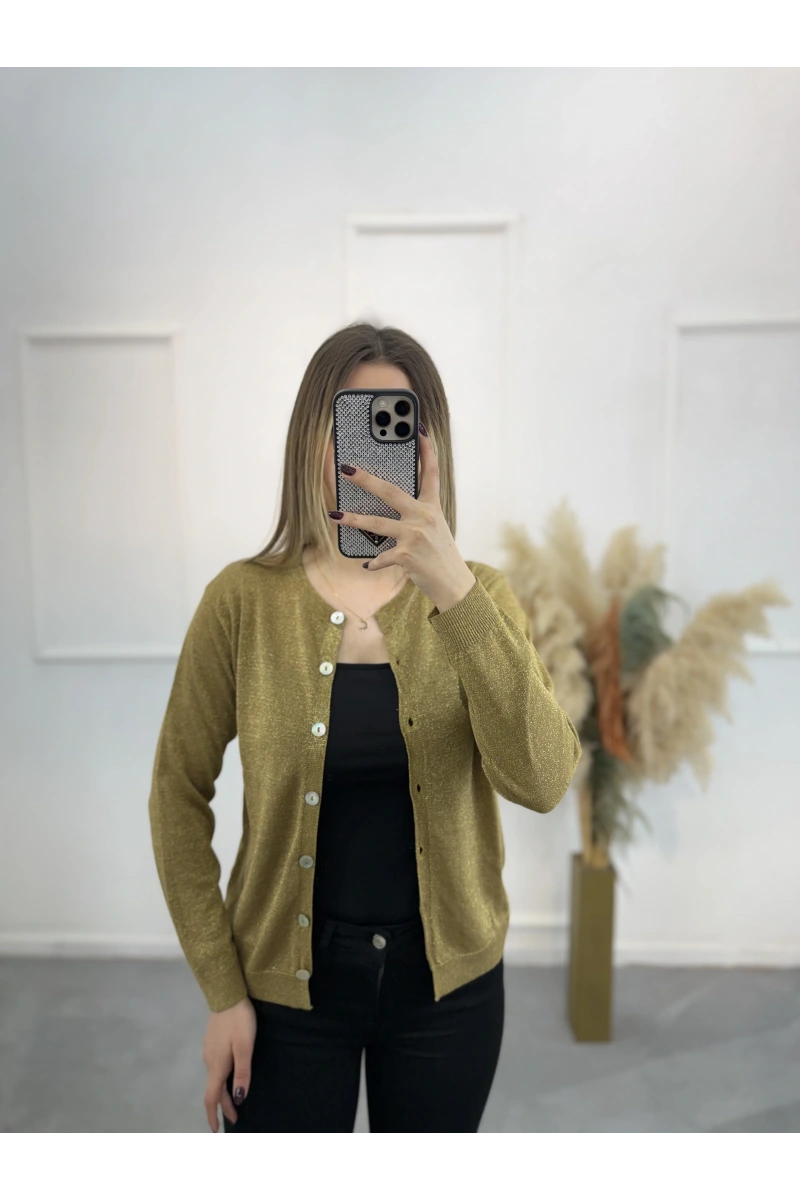 Loosk Simli Triko Hırka