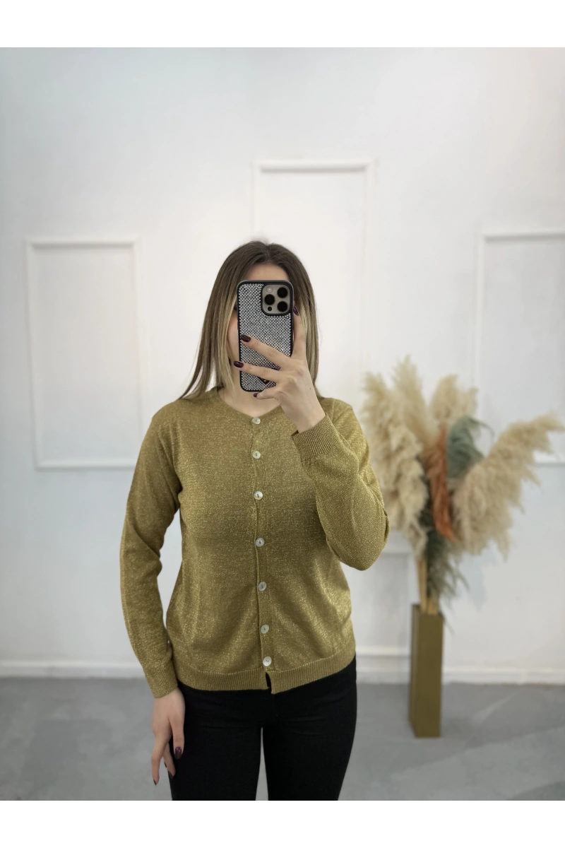 Loosk Simli Triko Hırka