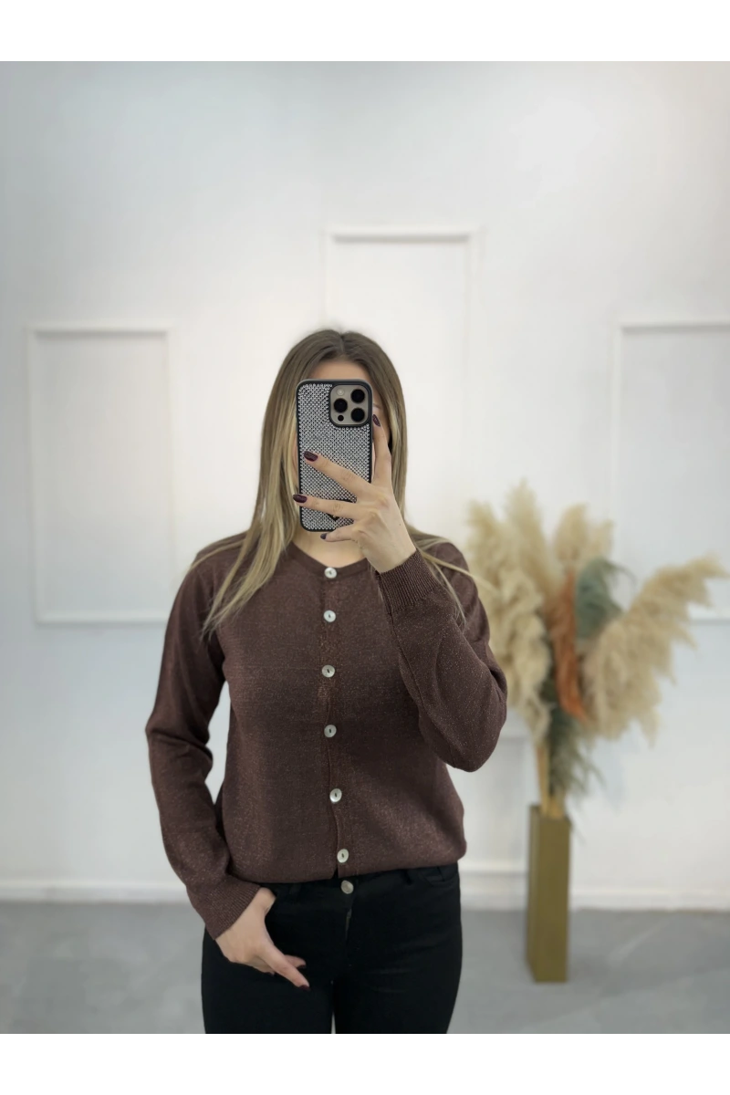 Loosk Simli Triko Hırka