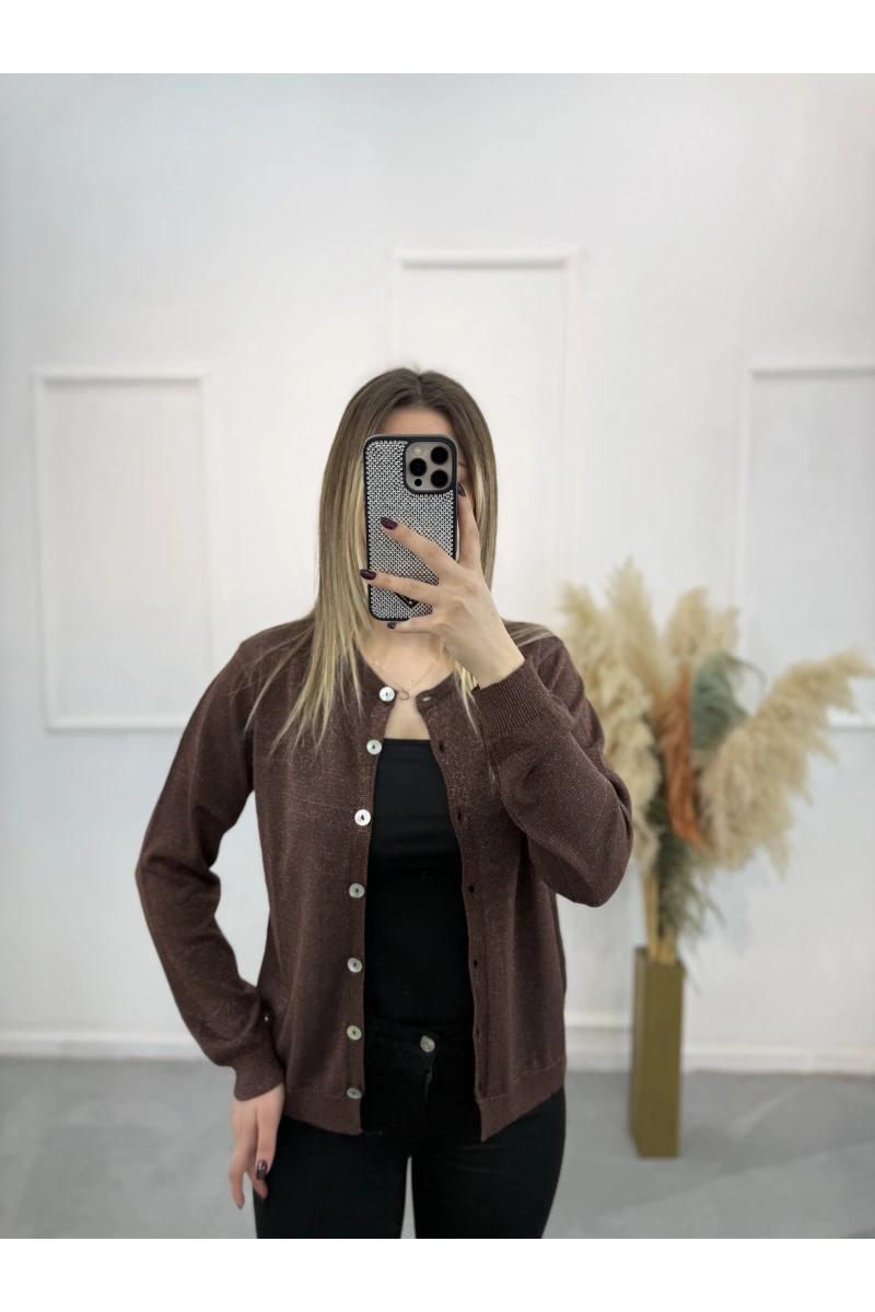 Loosk Simli Triko Hırka