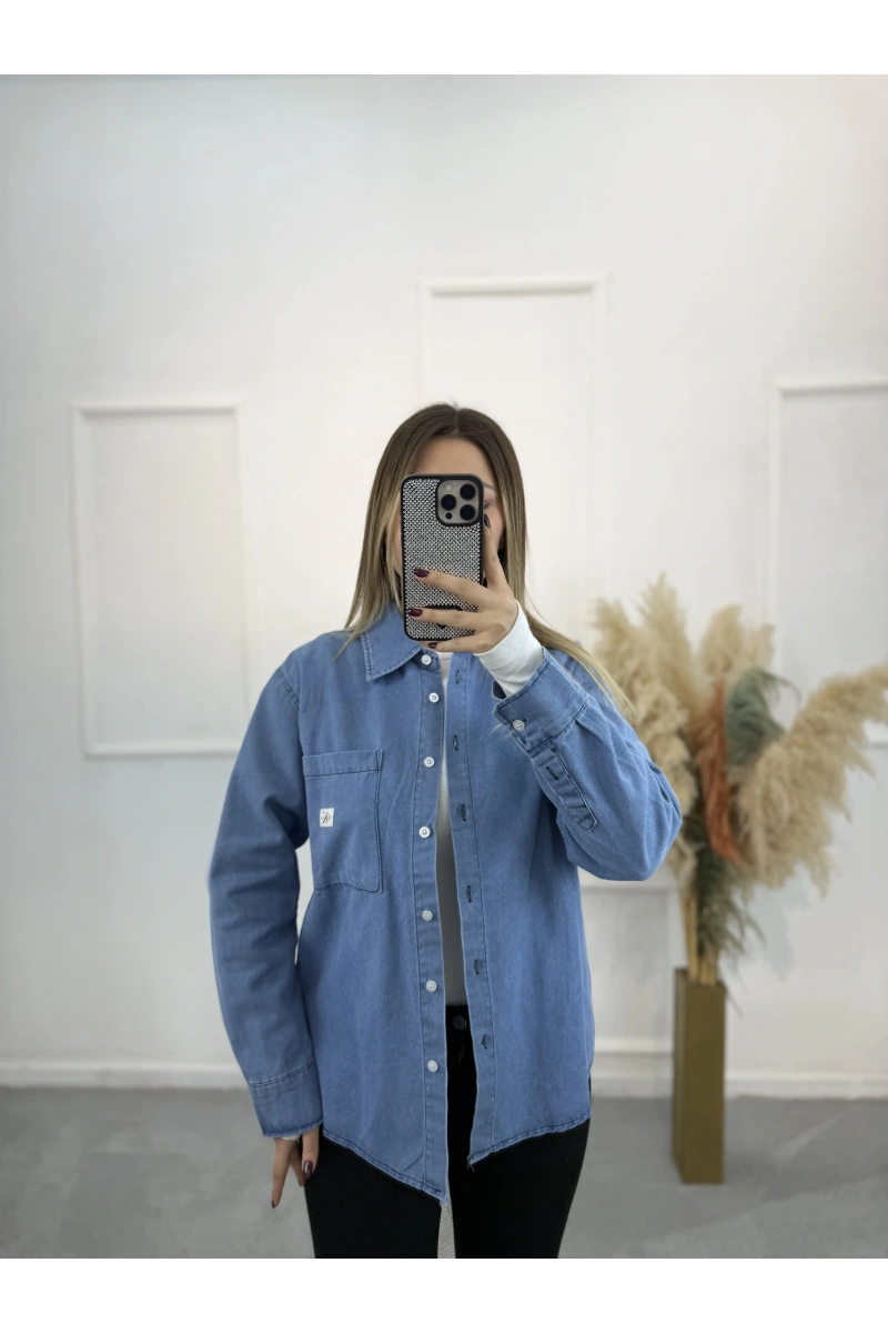 Los Ck Denim Gömlek