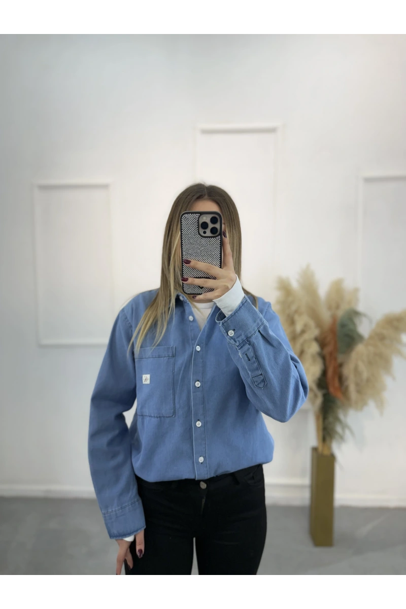 Los Ck Denim Gömlek
