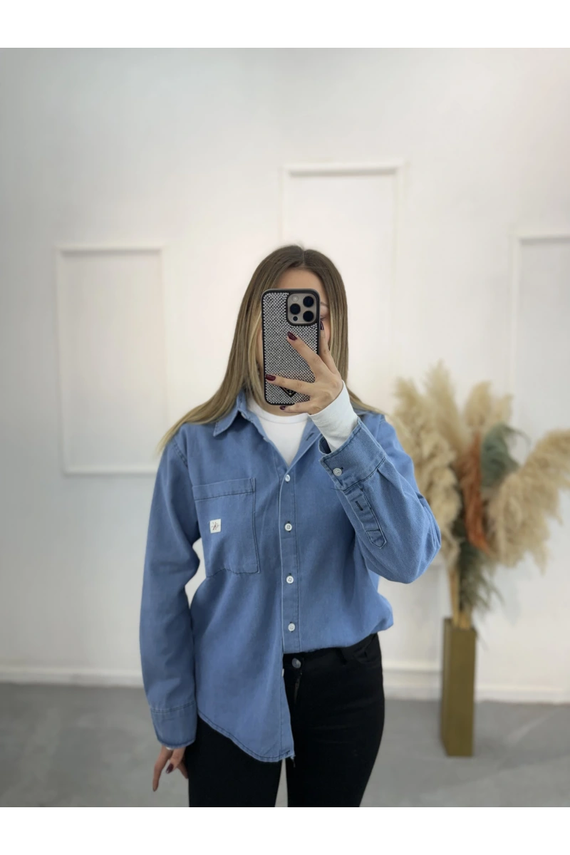 Los Ck Denim Gömlek