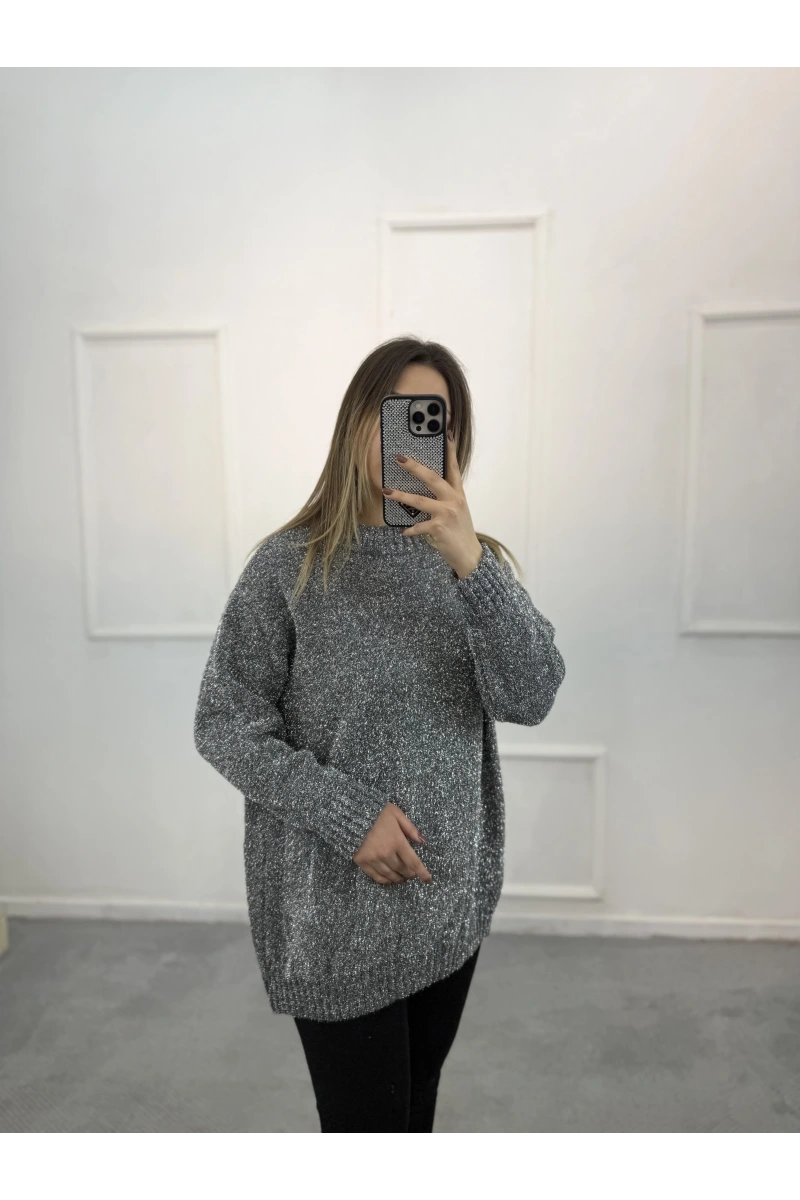 Polk Simli Angora Tunik