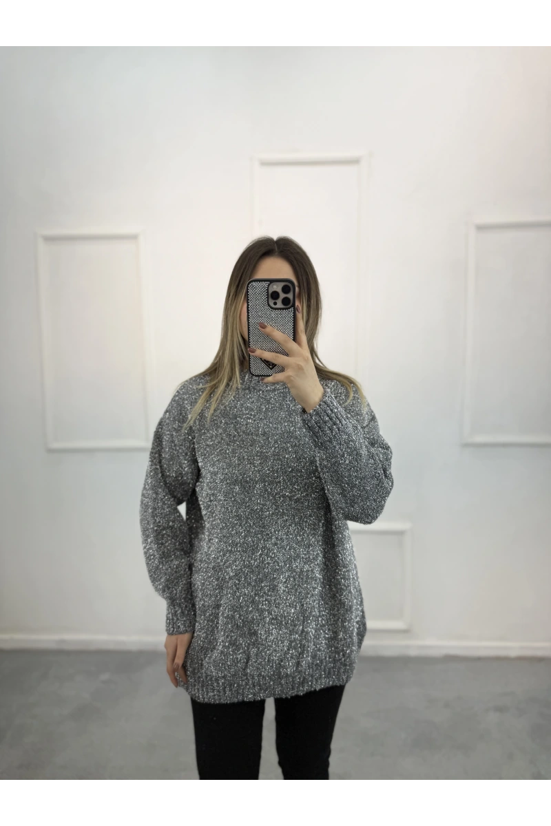 Polk Simli Angora Tunik