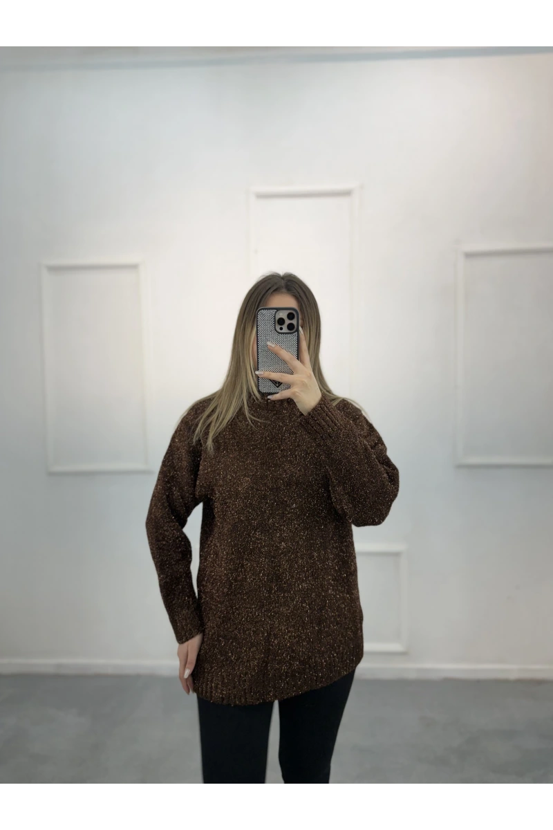Polk Simli Angora Tunik