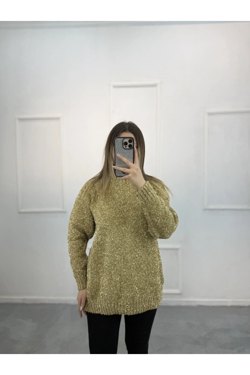 Polk Simli Angora Tunik