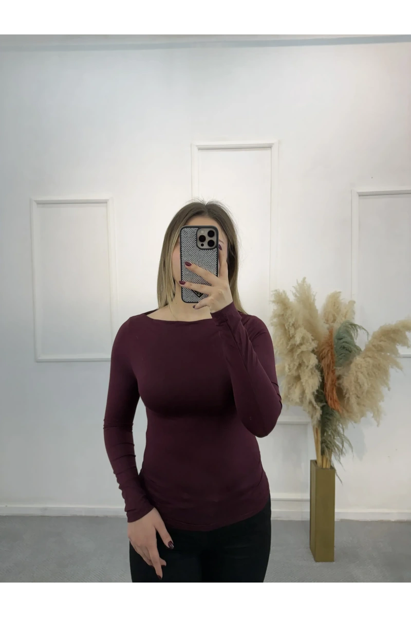 Pytor Degaje Yaka Yan Büzğülü Body