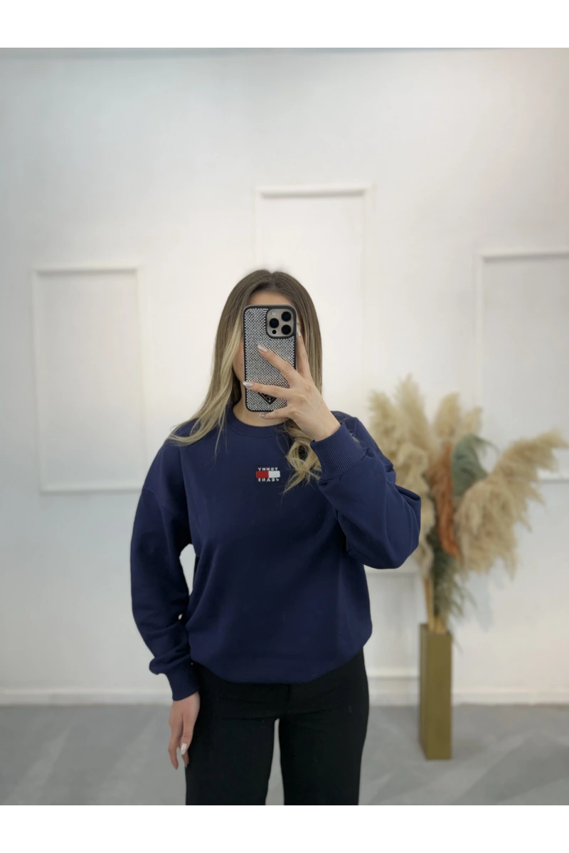 Sonde T.J Arma Nakışlı Sweatshirt