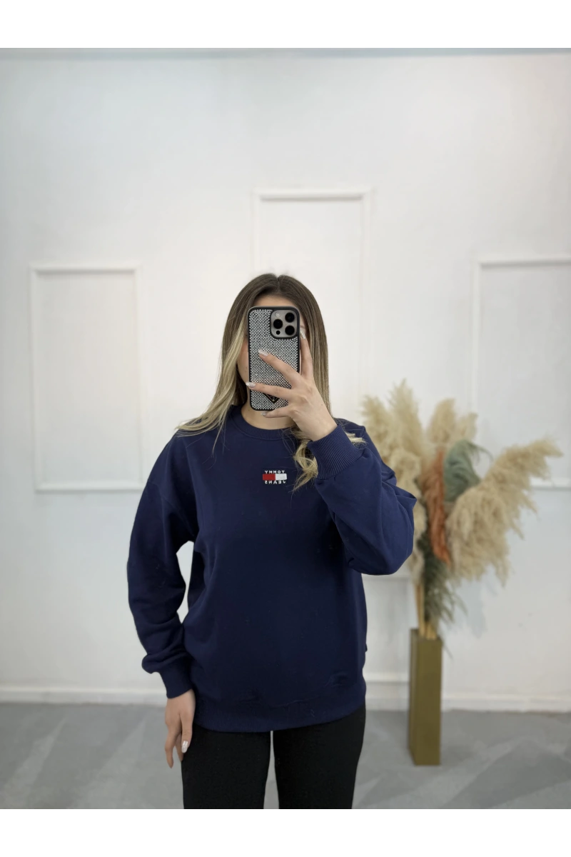 Sonde T.J Arma Nakışlı Sweatshirt