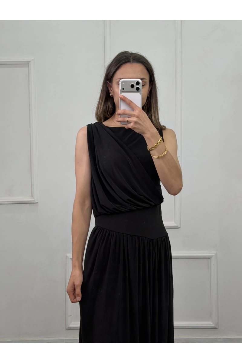 Tarcia Bel Detaylı Zra Model Elbise