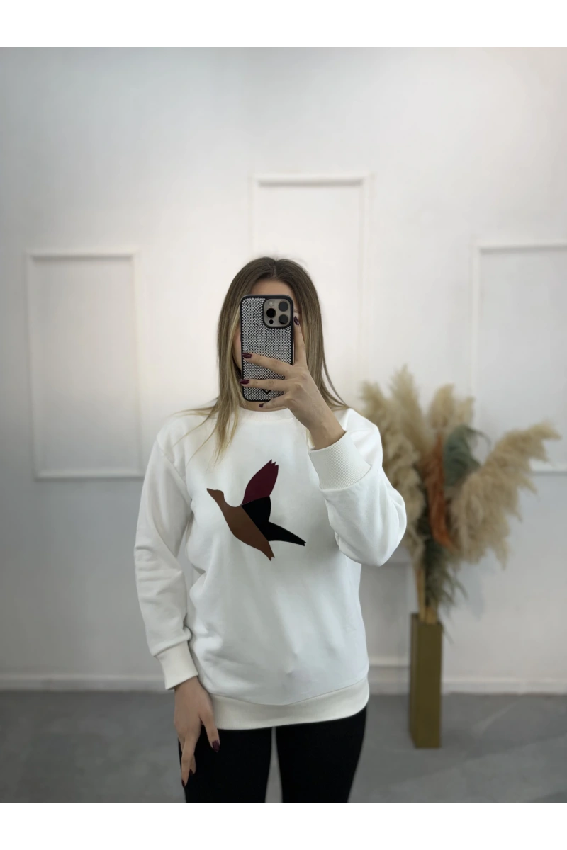 Wellaw Bymn Üç Renk Sweatshirt
