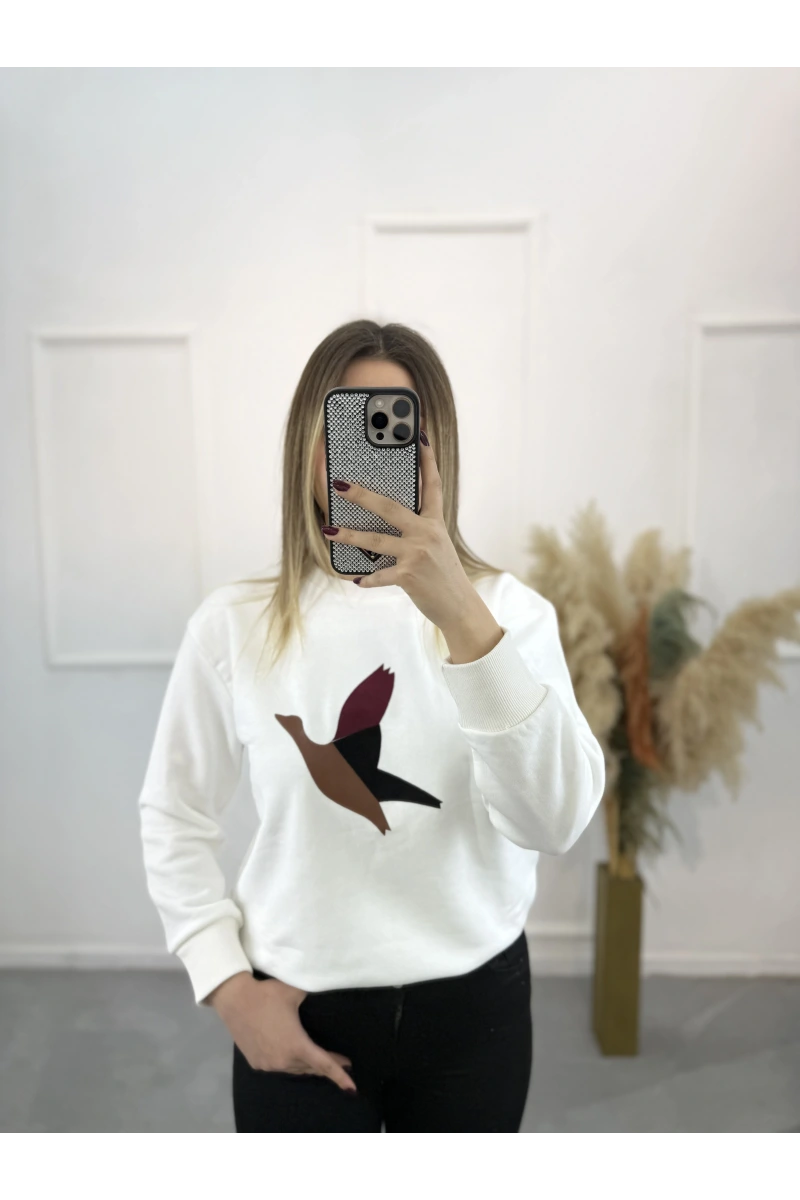 Wellaw Bymn Üç Renk Sweatshirt