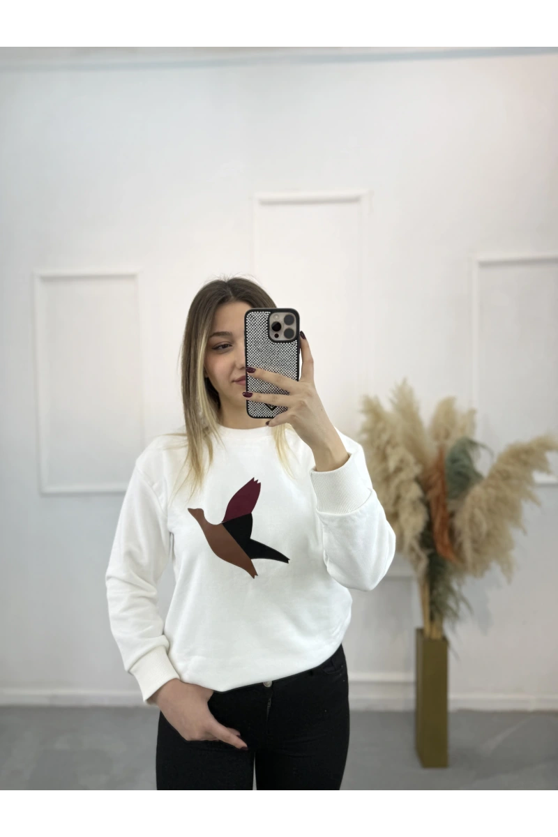Wellaw Bymn Üç Renk Sweatshirt