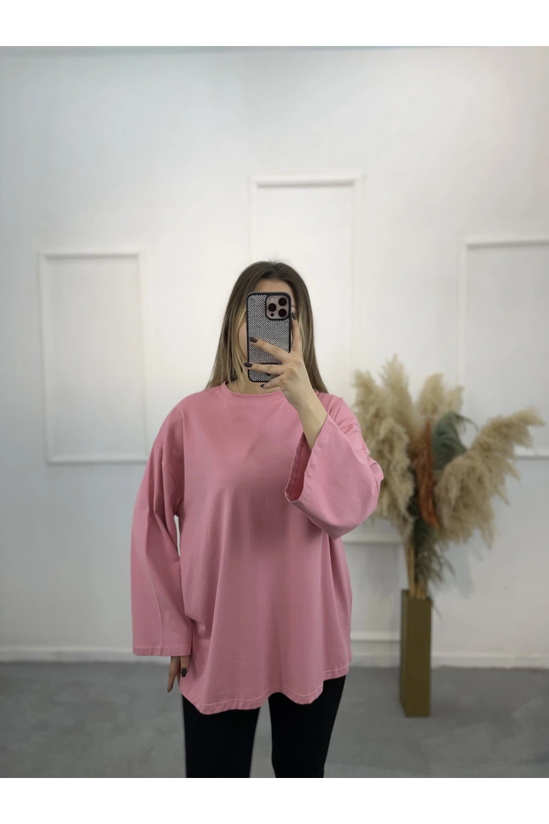 Winsome Kol Etiket Detaylı Basic Sweat