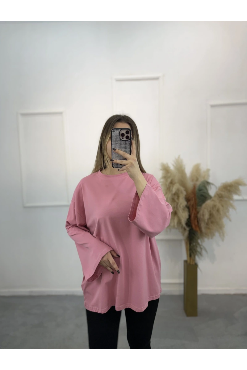 Winsome Kol Etiket Detaylı Basic Sweat