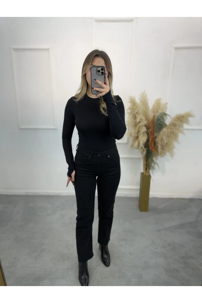 Zra Boyfit Kesik Paça Jean