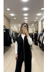 Vure Garni Detaylı Yelekli İkili Takım