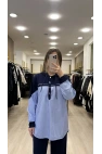 Ekra Çıtçıt Garnili Poplinli İkili Takım