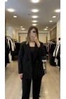 Poliv Şerirt Taşlı Blazer Ceket