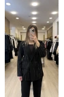 Poliv Şerirt Taşlı Blazer Ceket